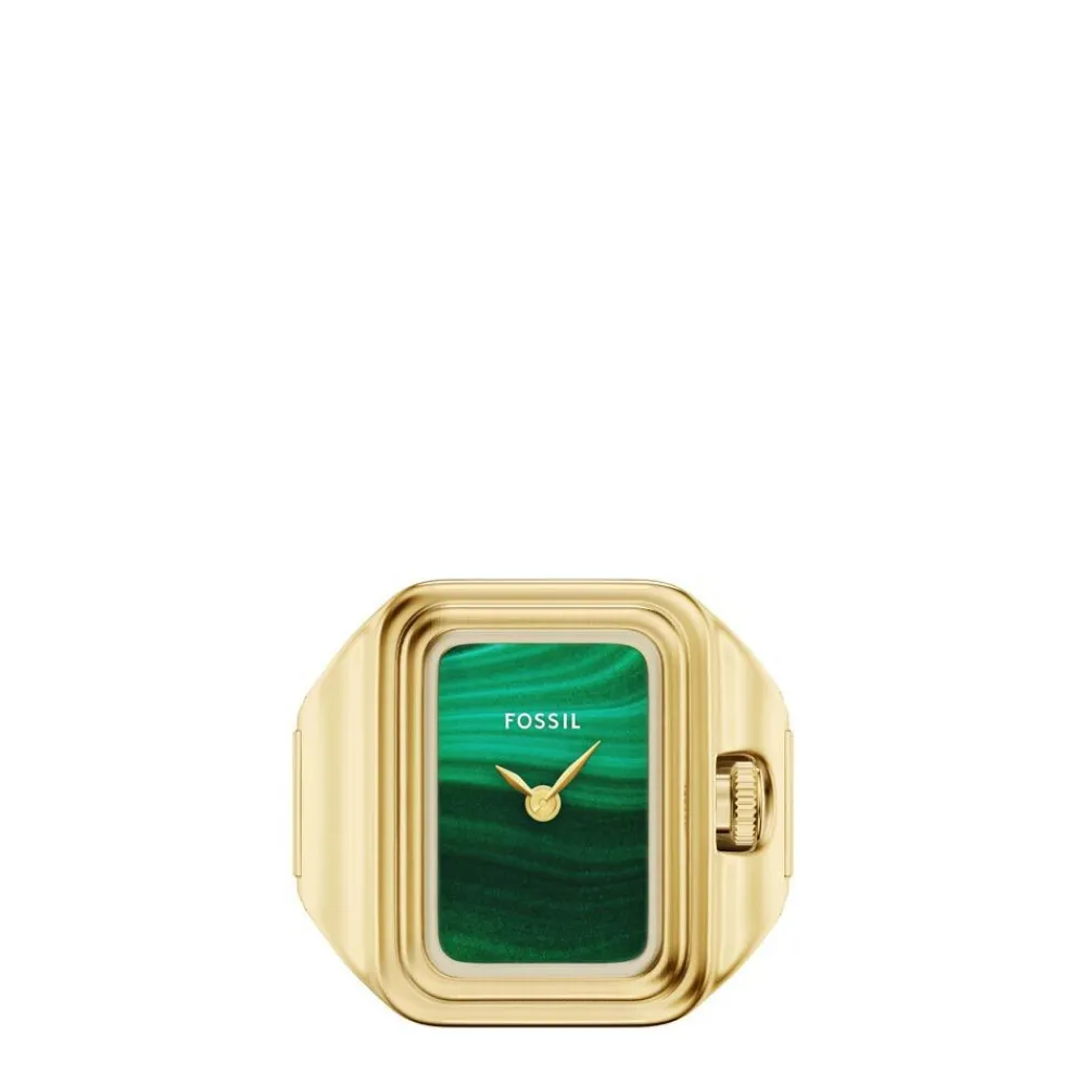 Montre Raquel Watch Ring Vert|FOSSIL Best