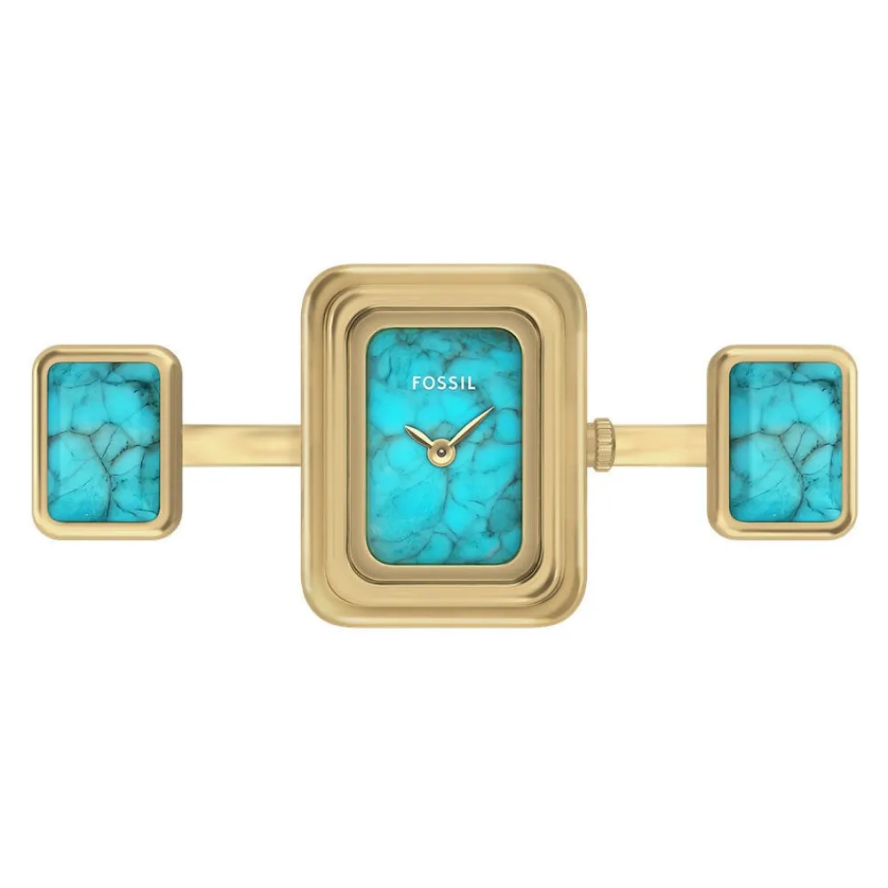 Montre Raquel Watch Ring Bleu|FOSSIL Discount