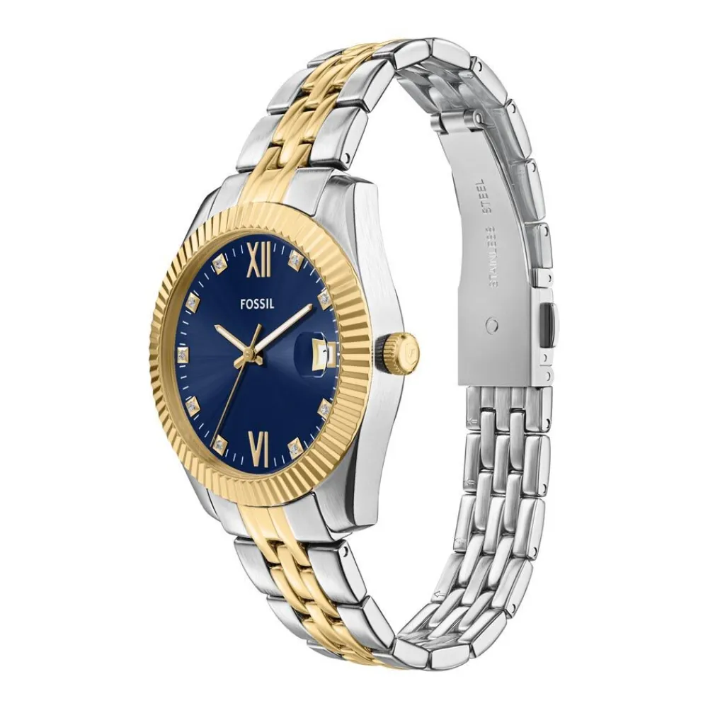 Montre Scarlette Mini Bleu|FOSSIL Clearance