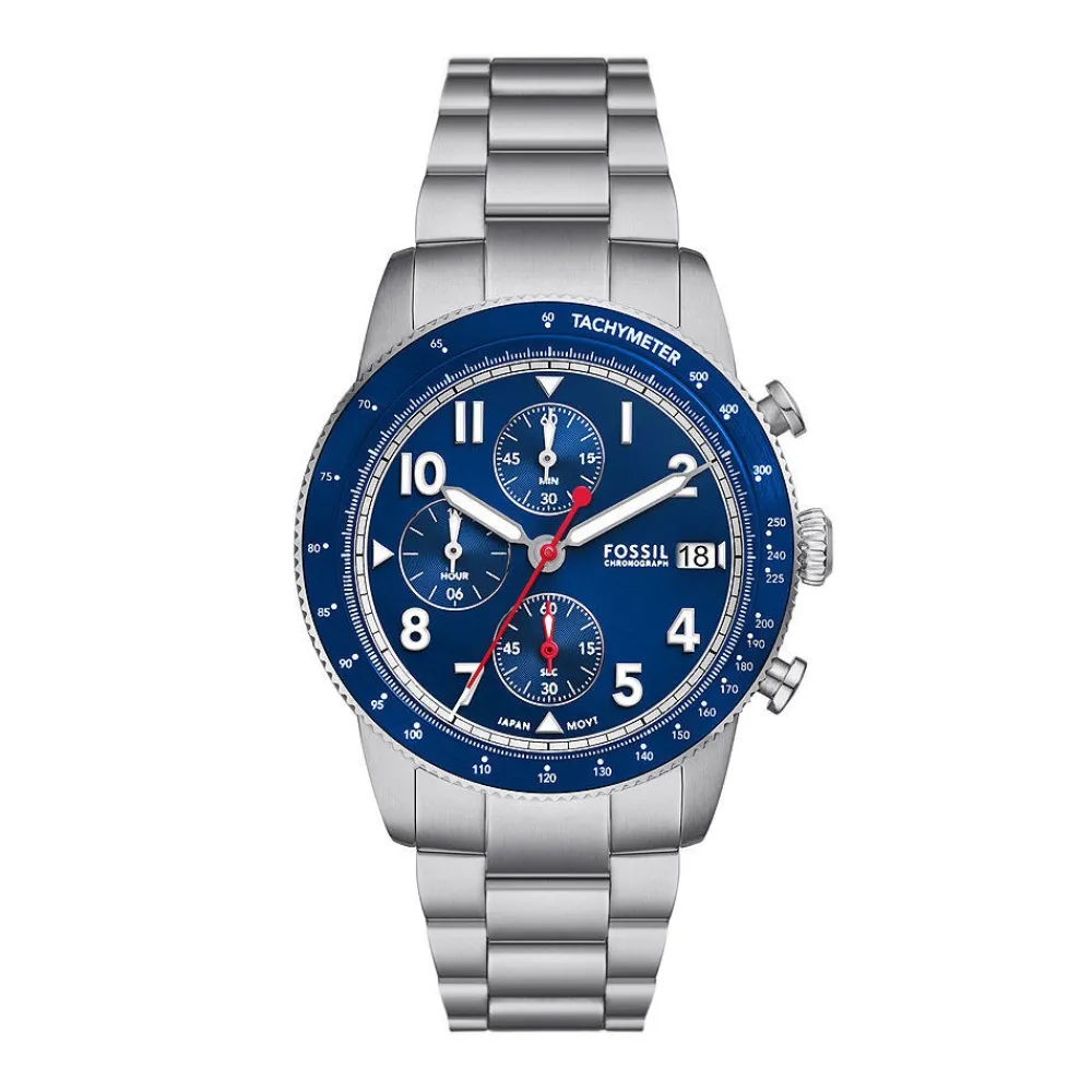 Montre Sport Tourer Bleu|FOSSIL Discount