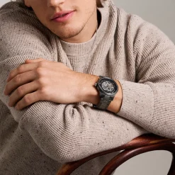 Montre Townsman Blanc|FOSSIL Sale