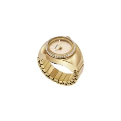 Montre Watch Ring Doré|FOSSIL New