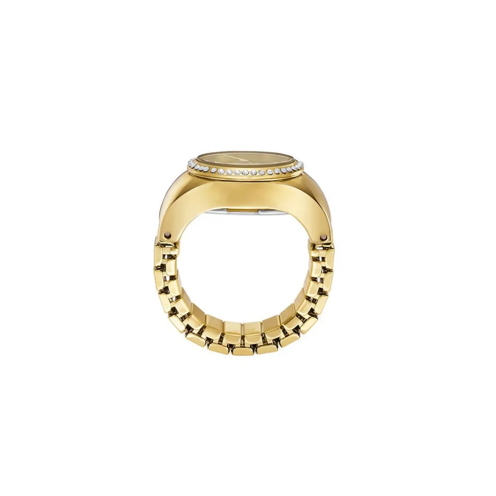 Montre Watch Ring Doré|FOSSIL New