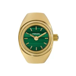 Montre Watch Ring Vert|FOSSIL