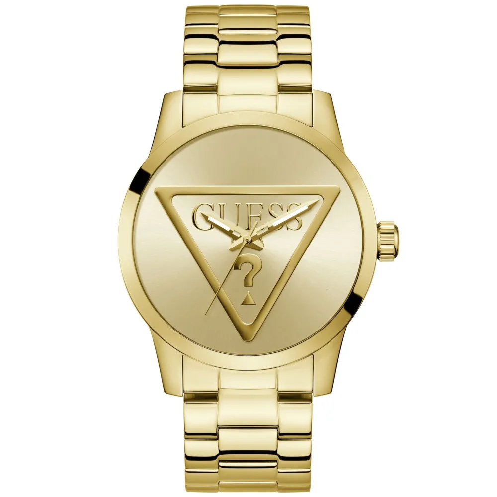 Montre Badge Champagne|GUESS Clearance