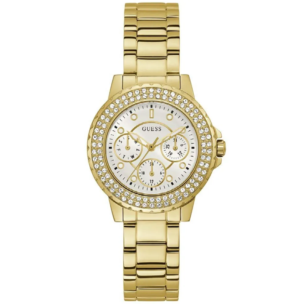 Montre Crown Jewel Blanc|GUESS Best