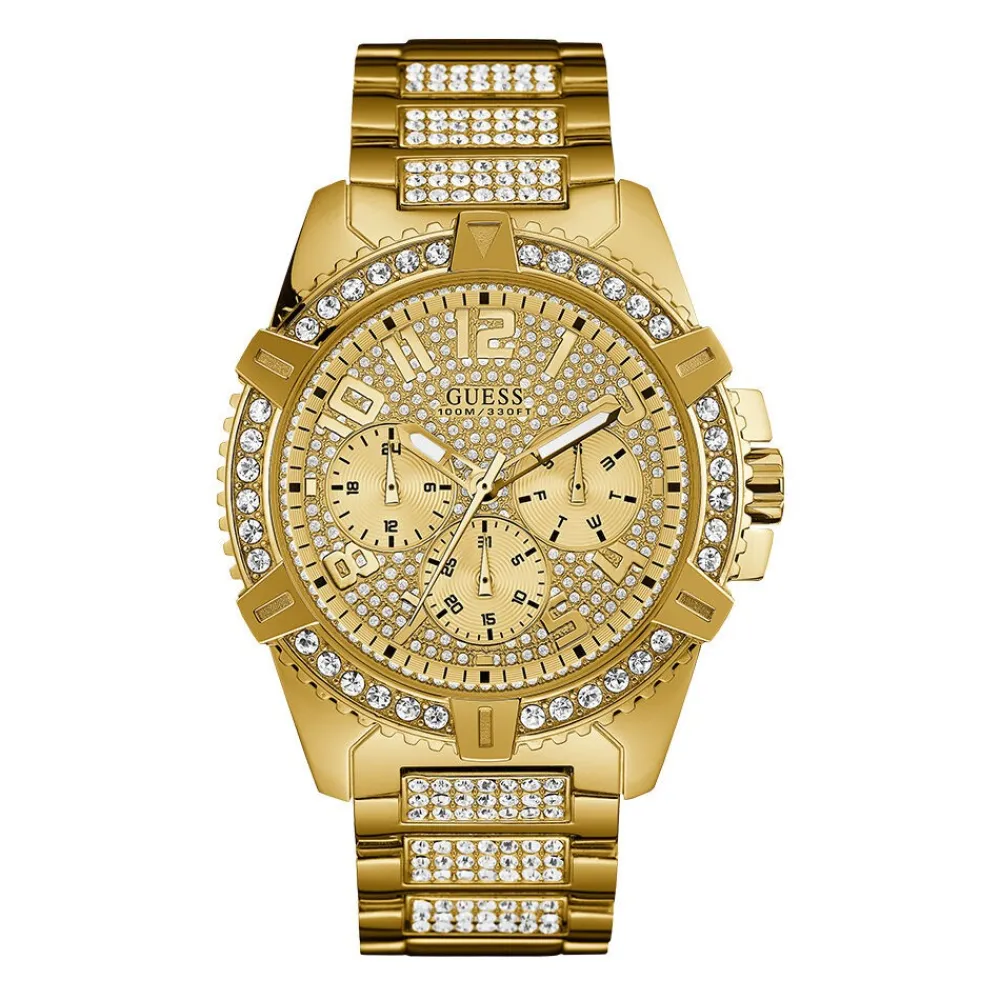 Montre Frontier Jaune|GUESS Online