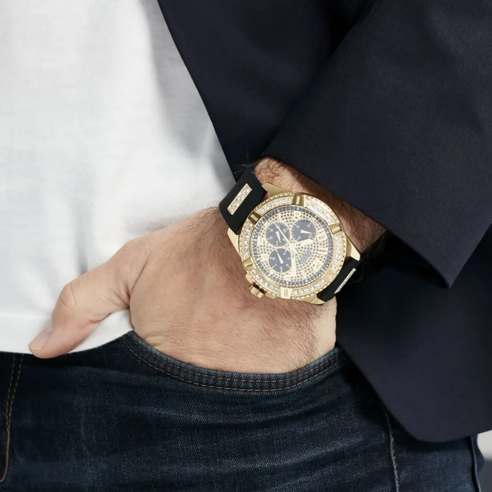 Montre Frontier Noir|GUESS New