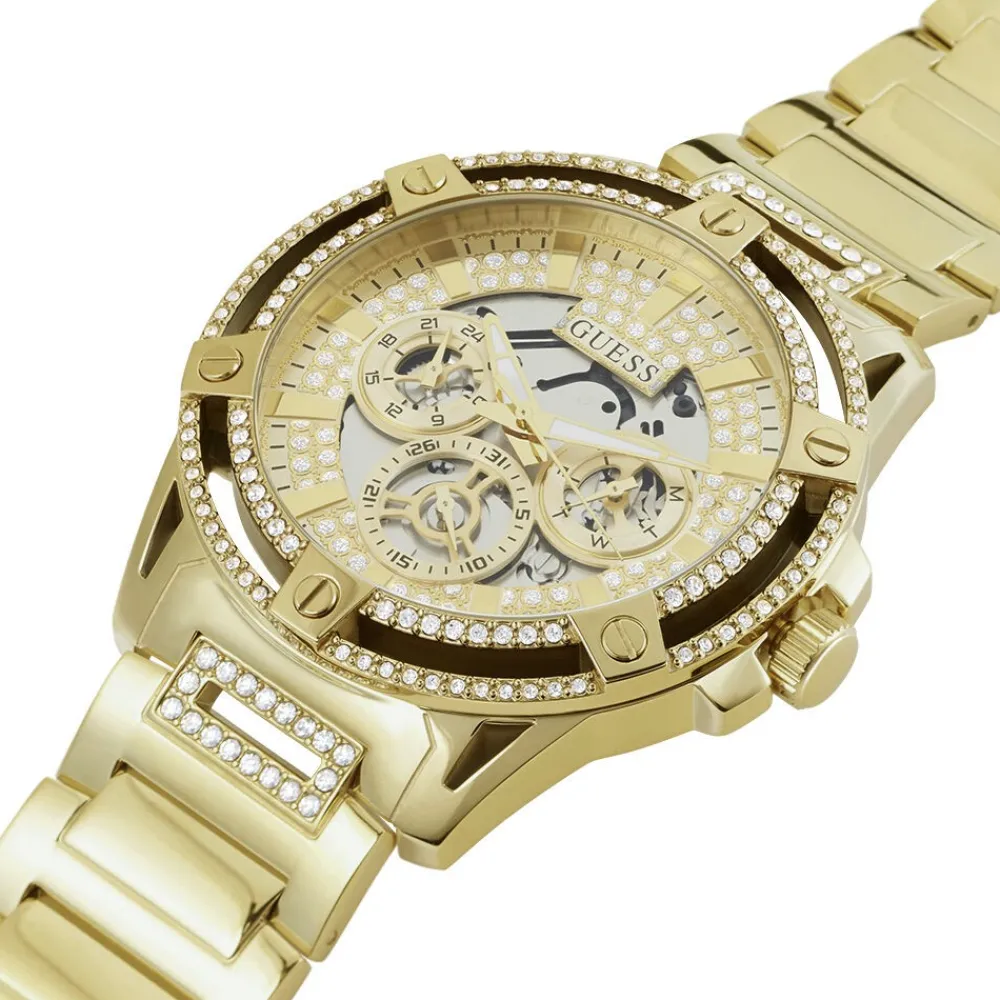 Montre King Champagne|GUESS Outlet