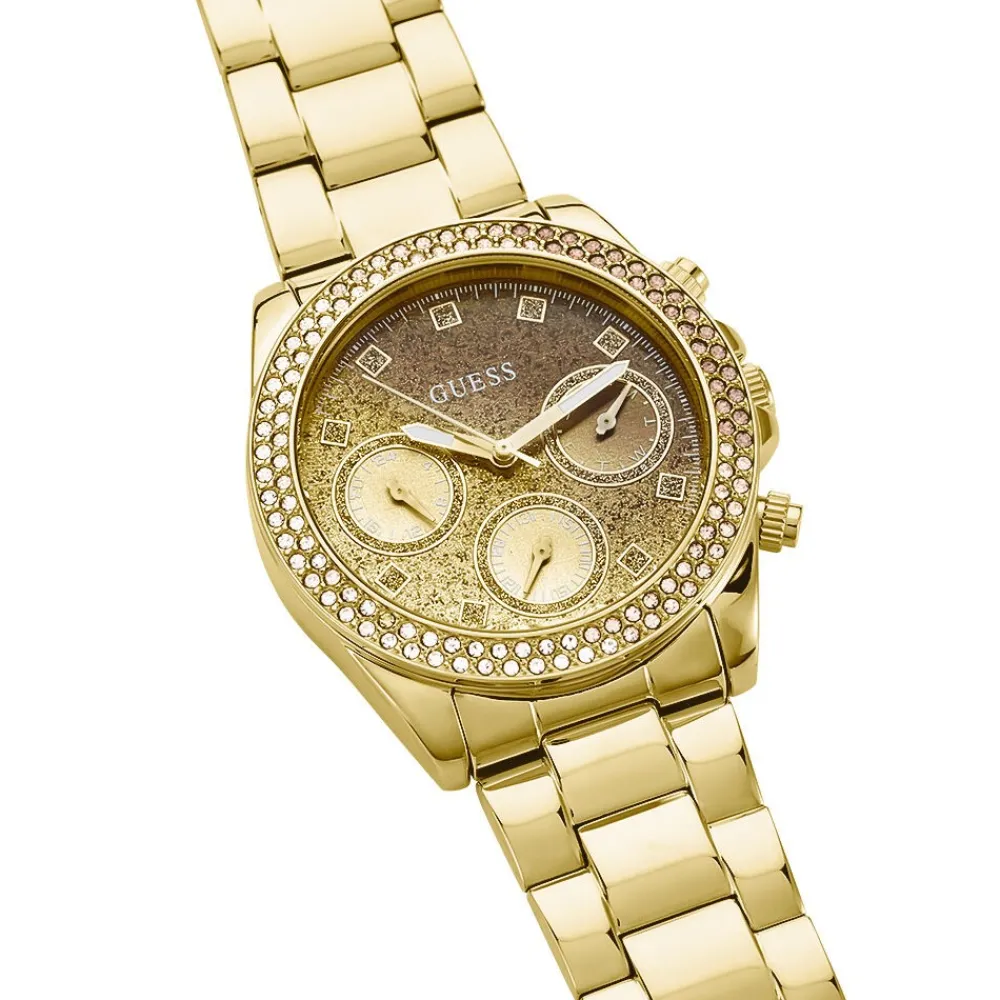 Montre Sol Marron|GUESS Clearance