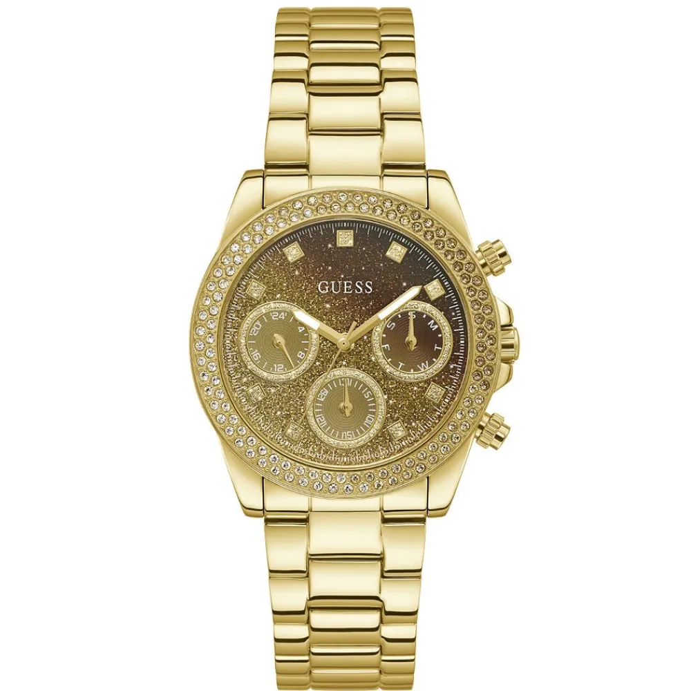 Montre Sol Marron|GUESS Clearance