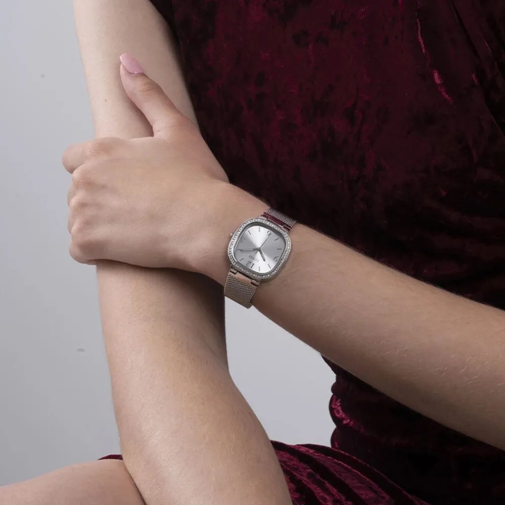 Montre Tapestry Gris|GUESS Online