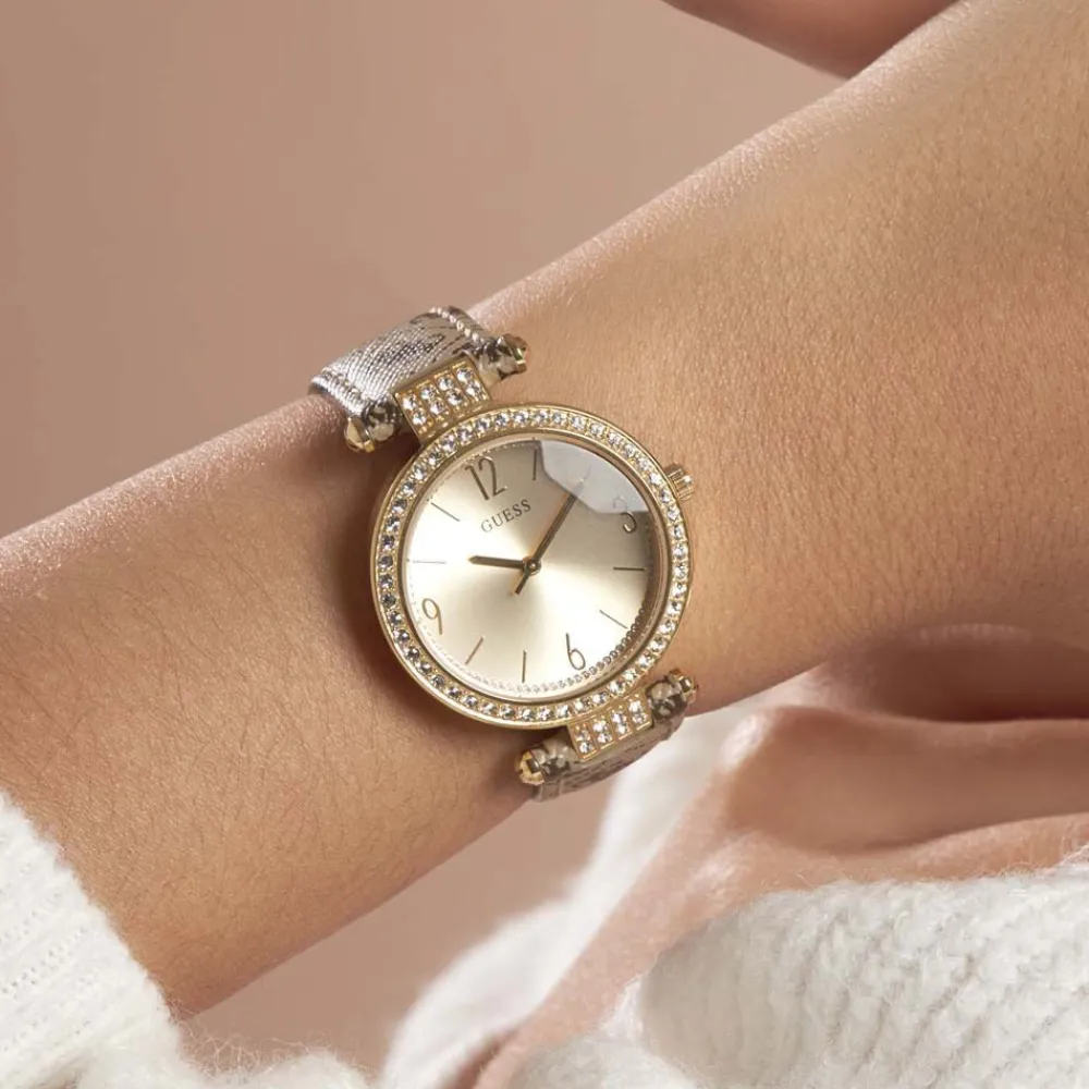 Montre Terrace Champagne|GUESS New