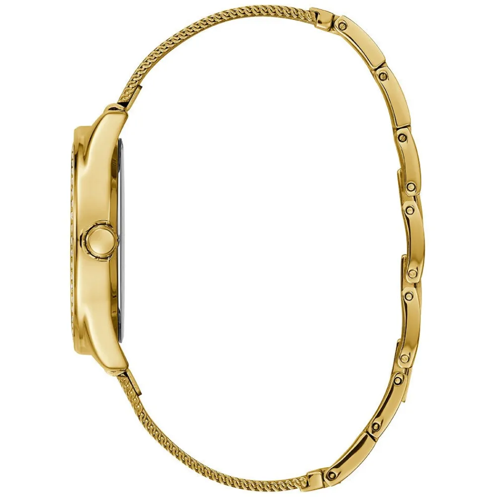 Montre Tri Glitz Champagne|GUESS Best