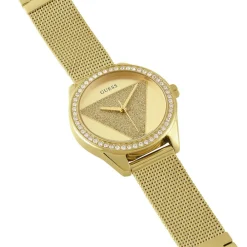 Montre Tri Glitz Champagne|GUESS Best