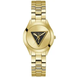 Montre Tri Plaque Champagne|GUESS Clearance