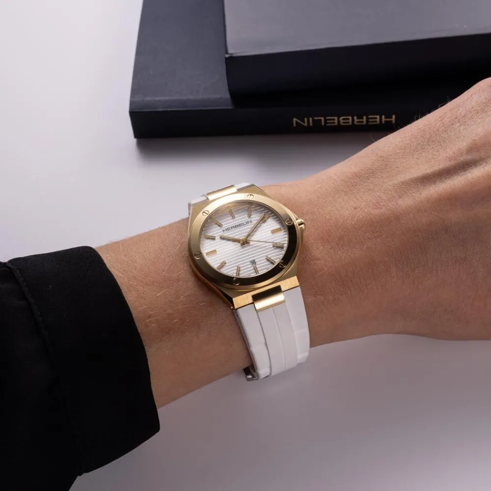 Montre Cap Camarat Blanc|HERBELIN Discount