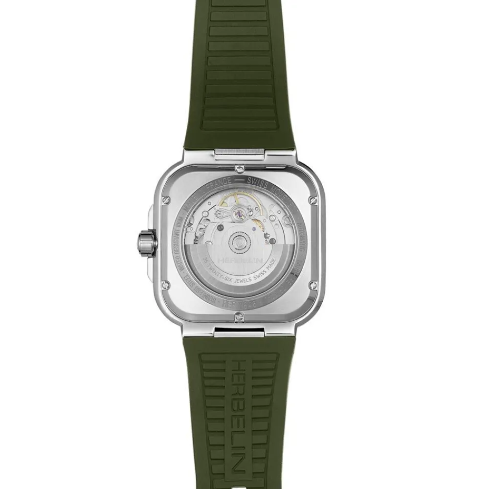 Montre Cap Camarat Square Kaki|HERBELIN Best
