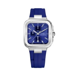 Montre Cap Camarat Square Bleu|HERBELIN