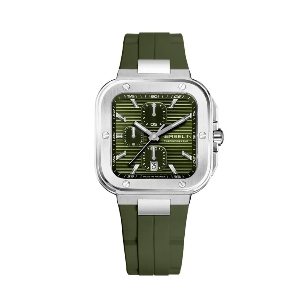 Montre Cap Camarat Square Kaki|HERBELIN Discount