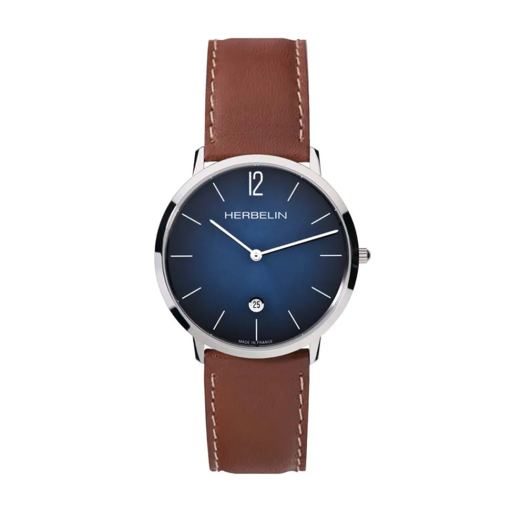 Montre City Bleu|HERBELIN