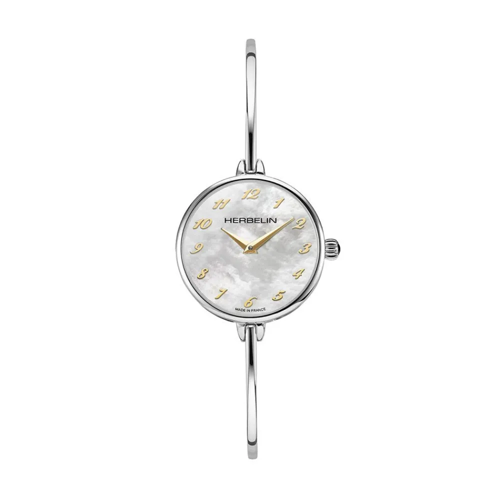 Montre Fil Nacre Blanche|HERBELIN Clearance