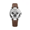 Montre Newport Chrono Argenté|HERBELIN Online