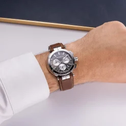 Montre Newport Chrono Gris|HERBELIN Discount