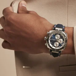 Montre Newport Heritage Bleu|HERBELIN Outlet