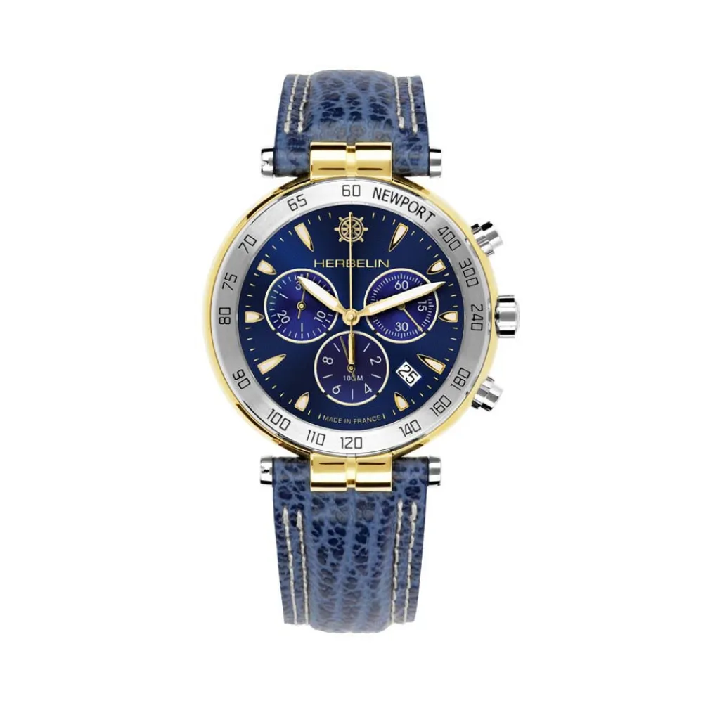 Montre Newport Originals Bleu|HERBELIN Outlet