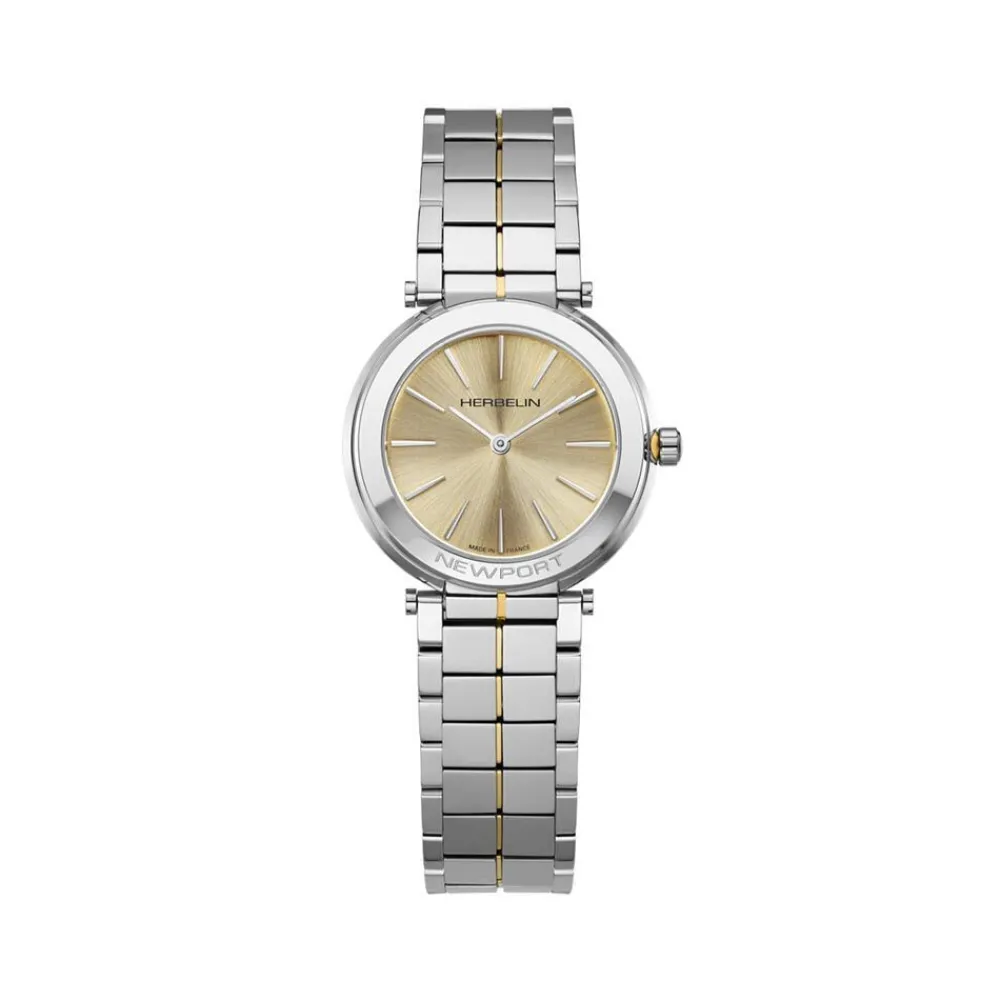 Montre Newport Slim Champagne|HERBELIN Clearance