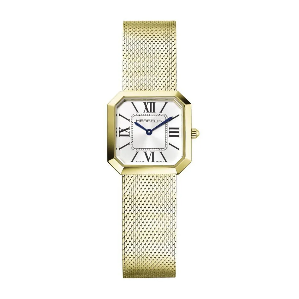Montre Octogone Argenté|HERBELIN Discount
