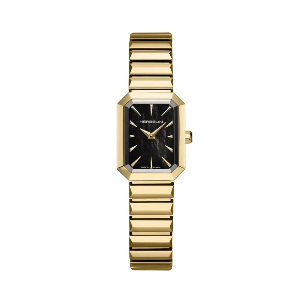 Montre Octogone Nacre Noire|HERBELIN Sale