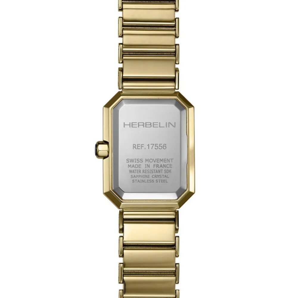 Montre Octogone Nacre Noire|HERBELIN Sale