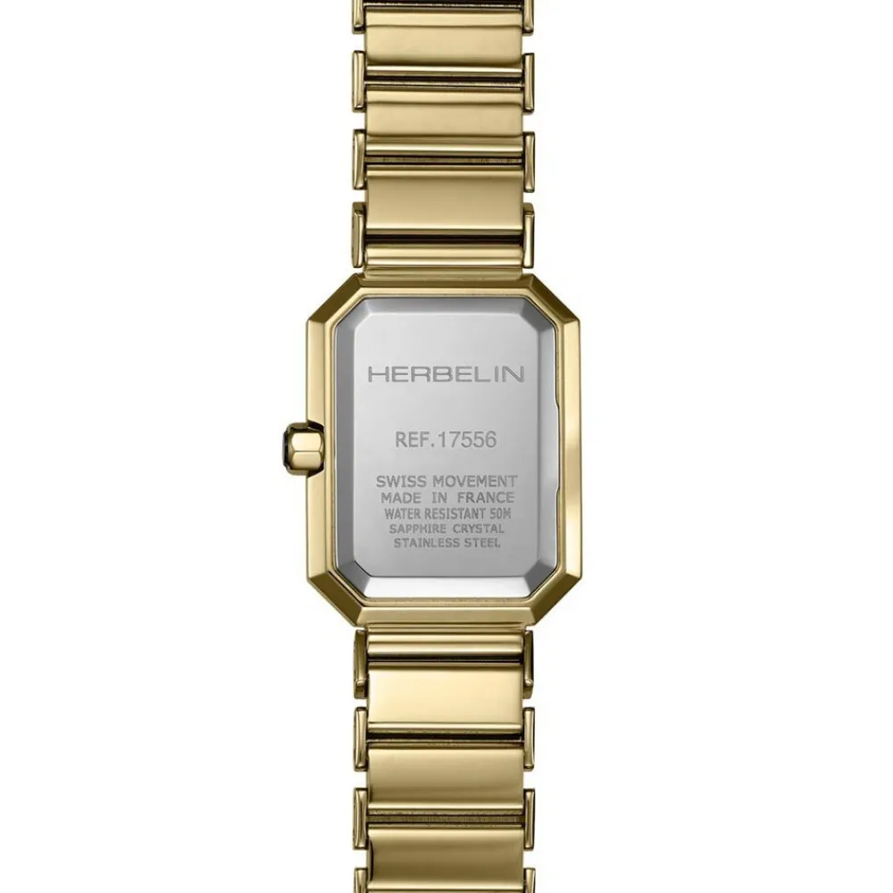 Montre Octogone Nacre Blanche|HERBELIN Sale