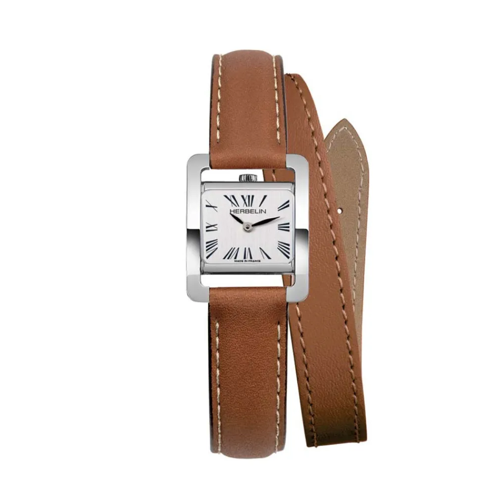 Montre V Avenue Blanc|HERBELIN Discount
