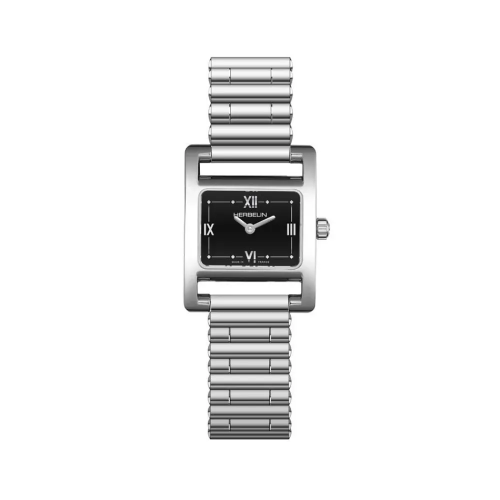 Montre V Eme Avenue Noir|HERBELIN Discount