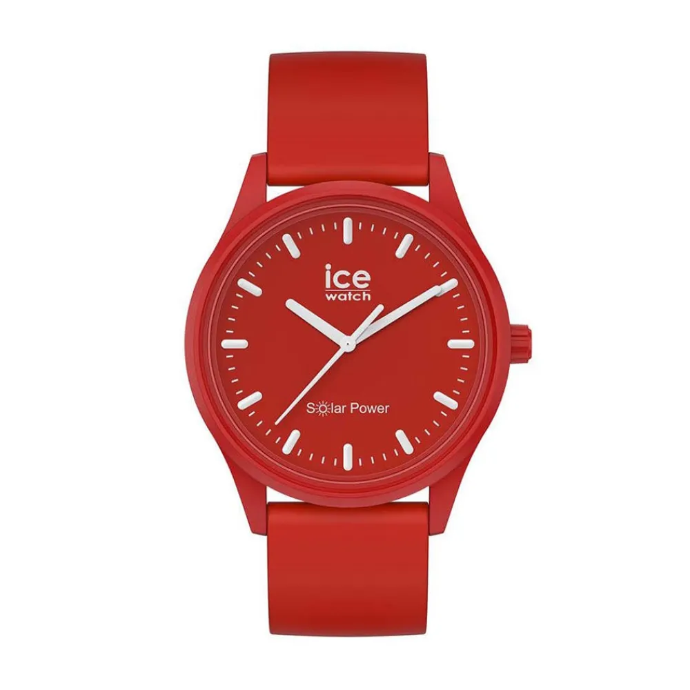 Montre Solar Power Rouge|ICE WATCH Online