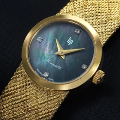 Montre Henriette Diamant Nacre Noire|LIP Best