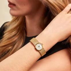 Montre Henriette 22 Nacre Blanche|LIP New
