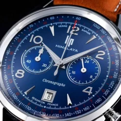 Montre Himalaya Chrono Bleu|LIP Sale