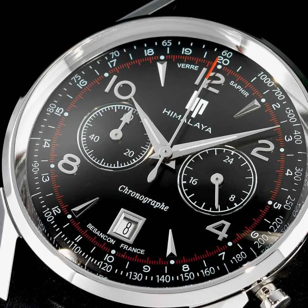 Montre Himalaya Chrono Noir|LIP New