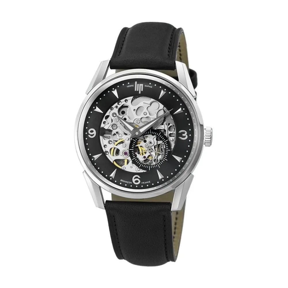 Montre Himalaya Squelette Noir|LIP Hot