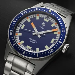 Montre Nautic 3 Bleu|LIP