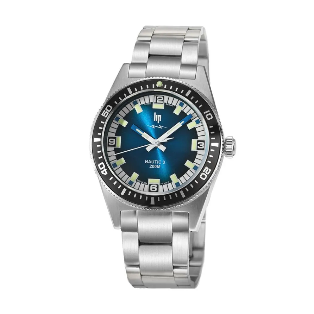Montre Nautic 3 Bleu|LIP Online