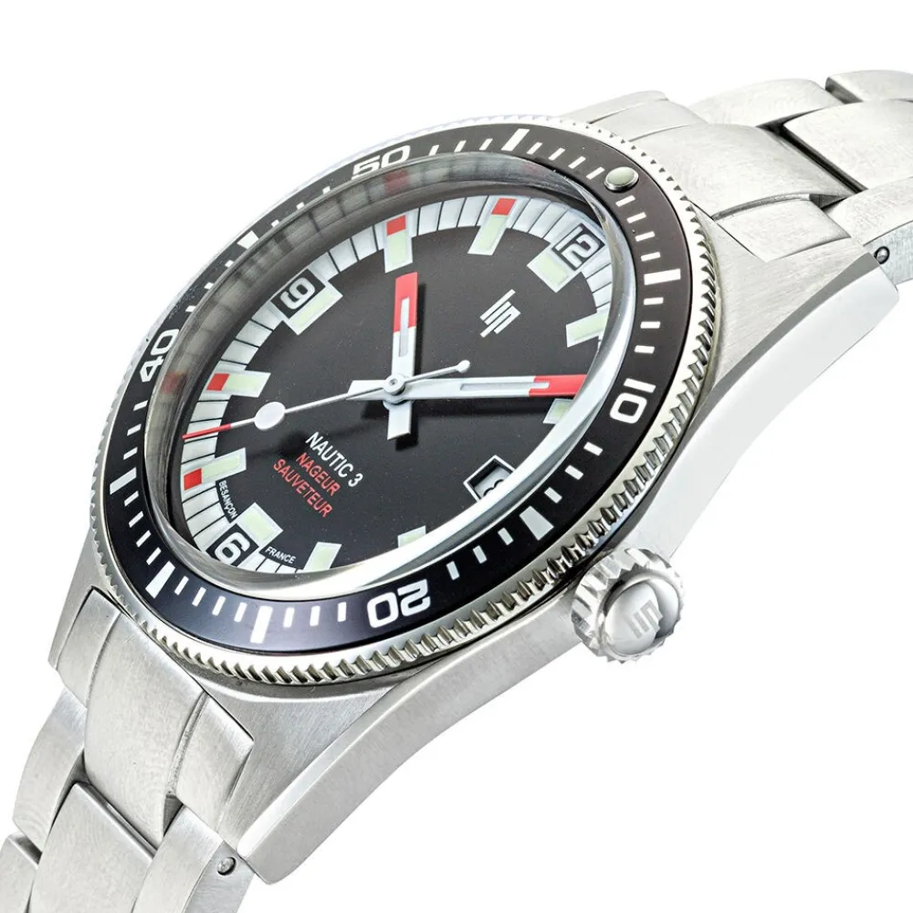 Montre Nautic 3 Noir|LIP Best