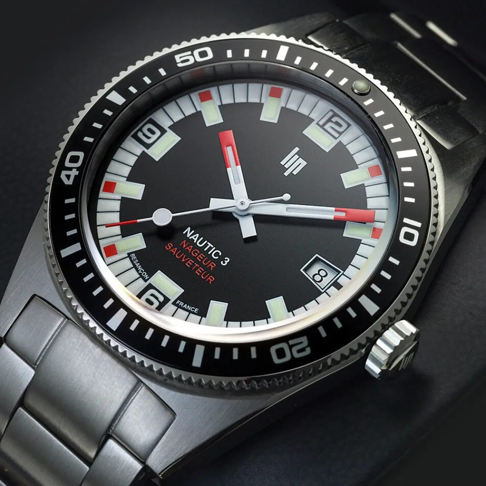 Montre Nautic 3 Noir|LIP Best