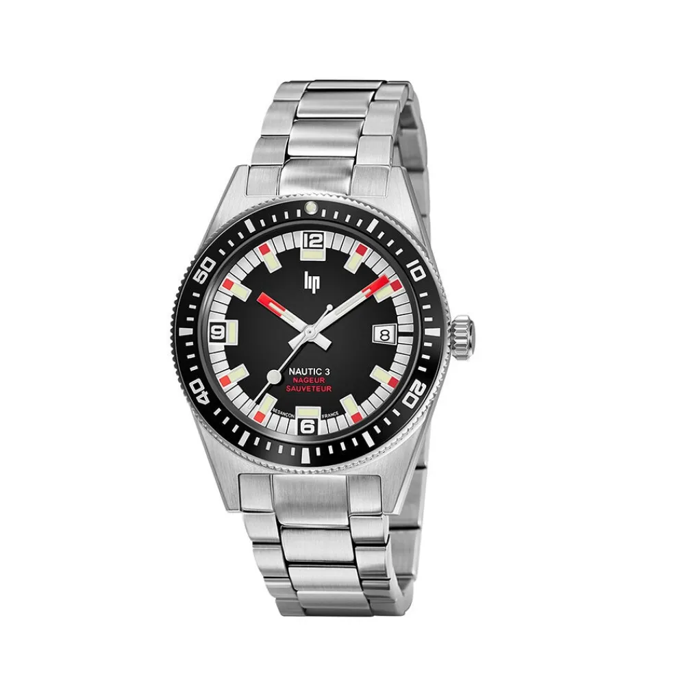 Montre Nautic 3 Noir|LIP Best