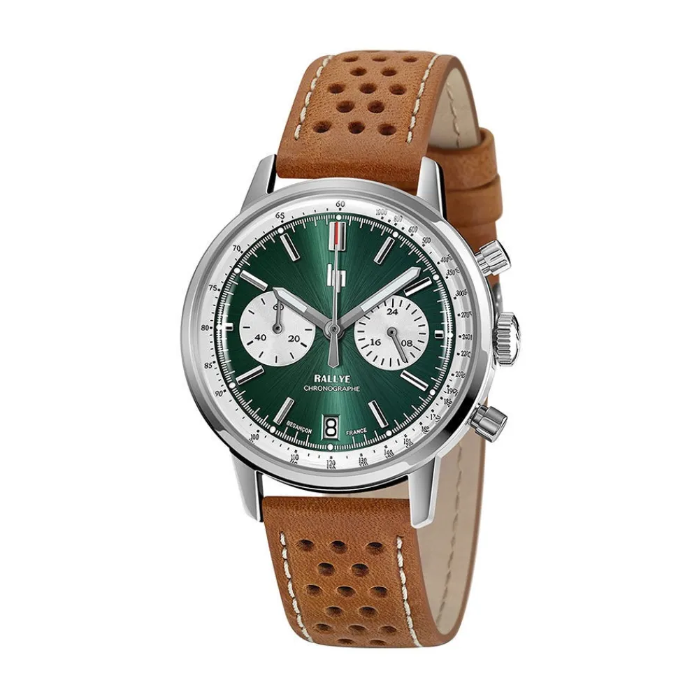 Montre Rallye Meca-Quartz Vert|LIP New