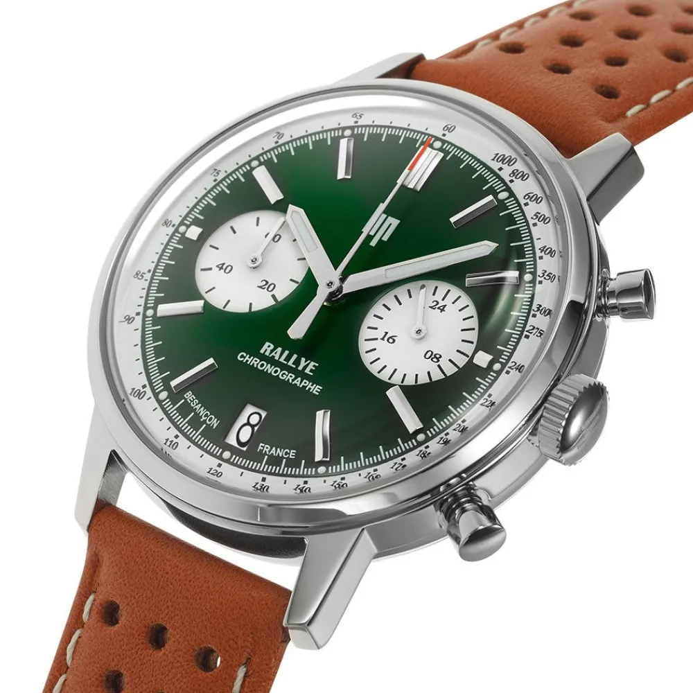Montre Rallye Meca-Quartz Vert|LIP New